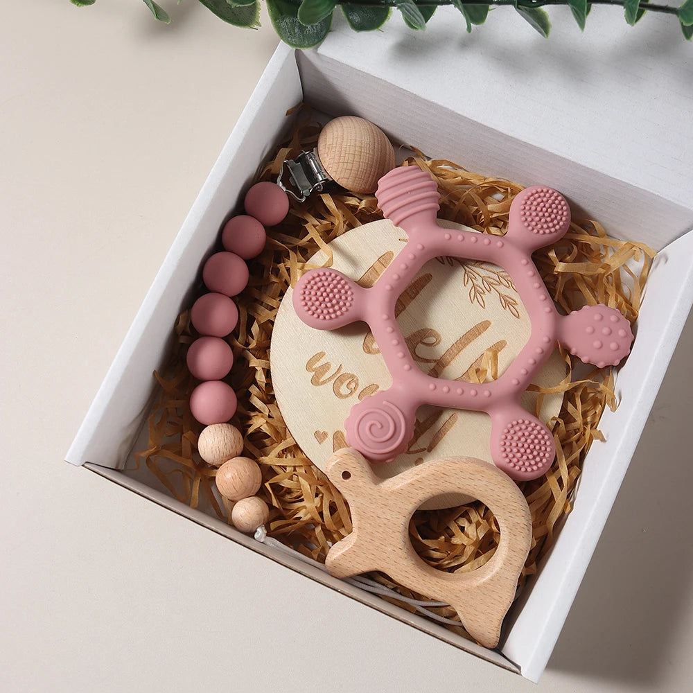 Baby gift set wheel