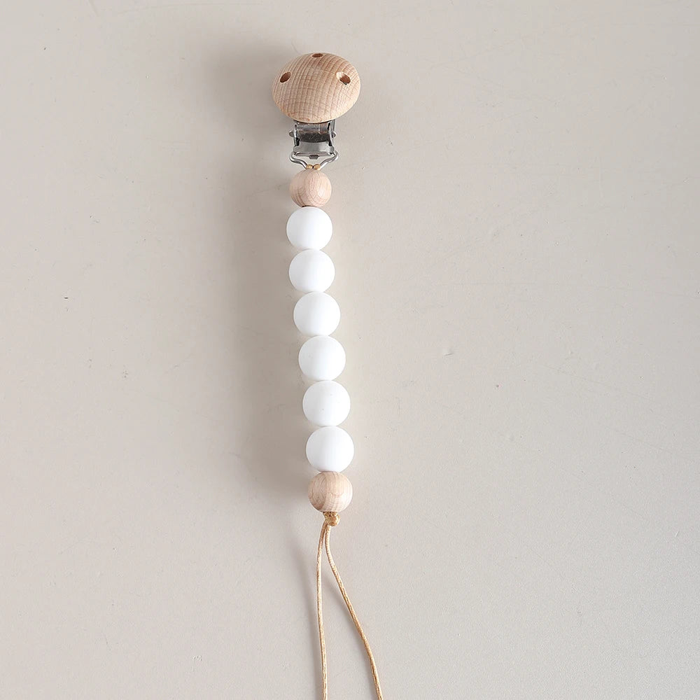 Pacifier chain with beads