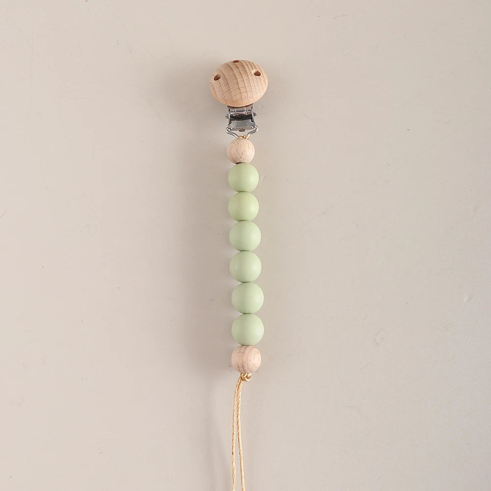 Pacifier chain with beads