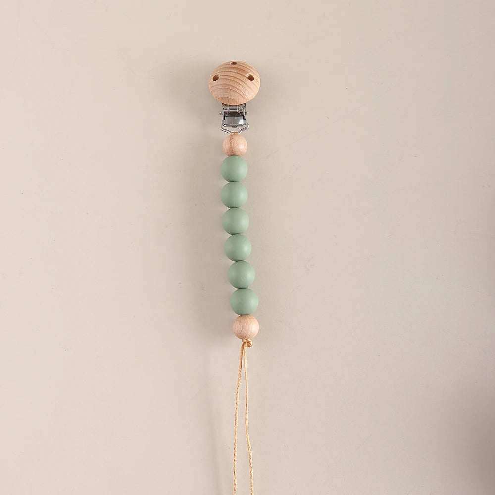 Pacifier chain with beads