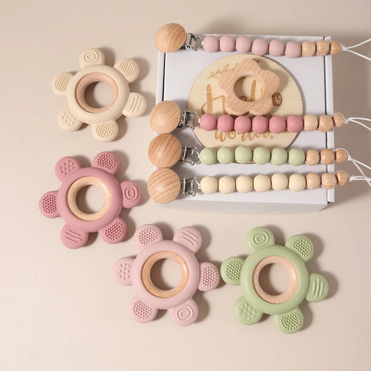 Baby gift set flower