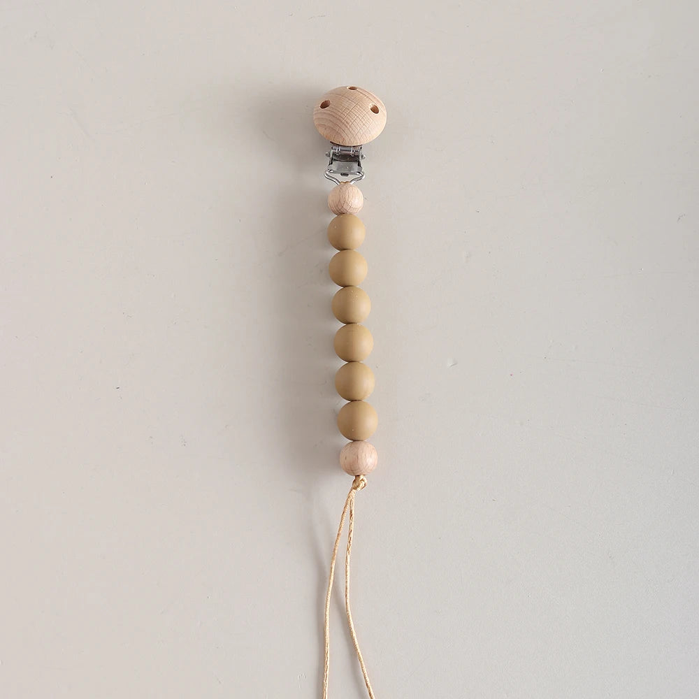Pacifier chain with beads