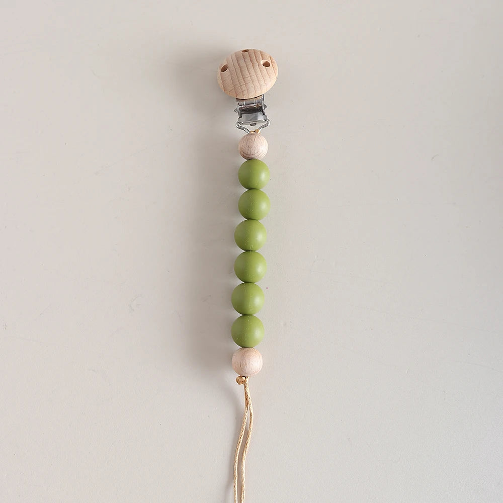 Pacifier chain with beads