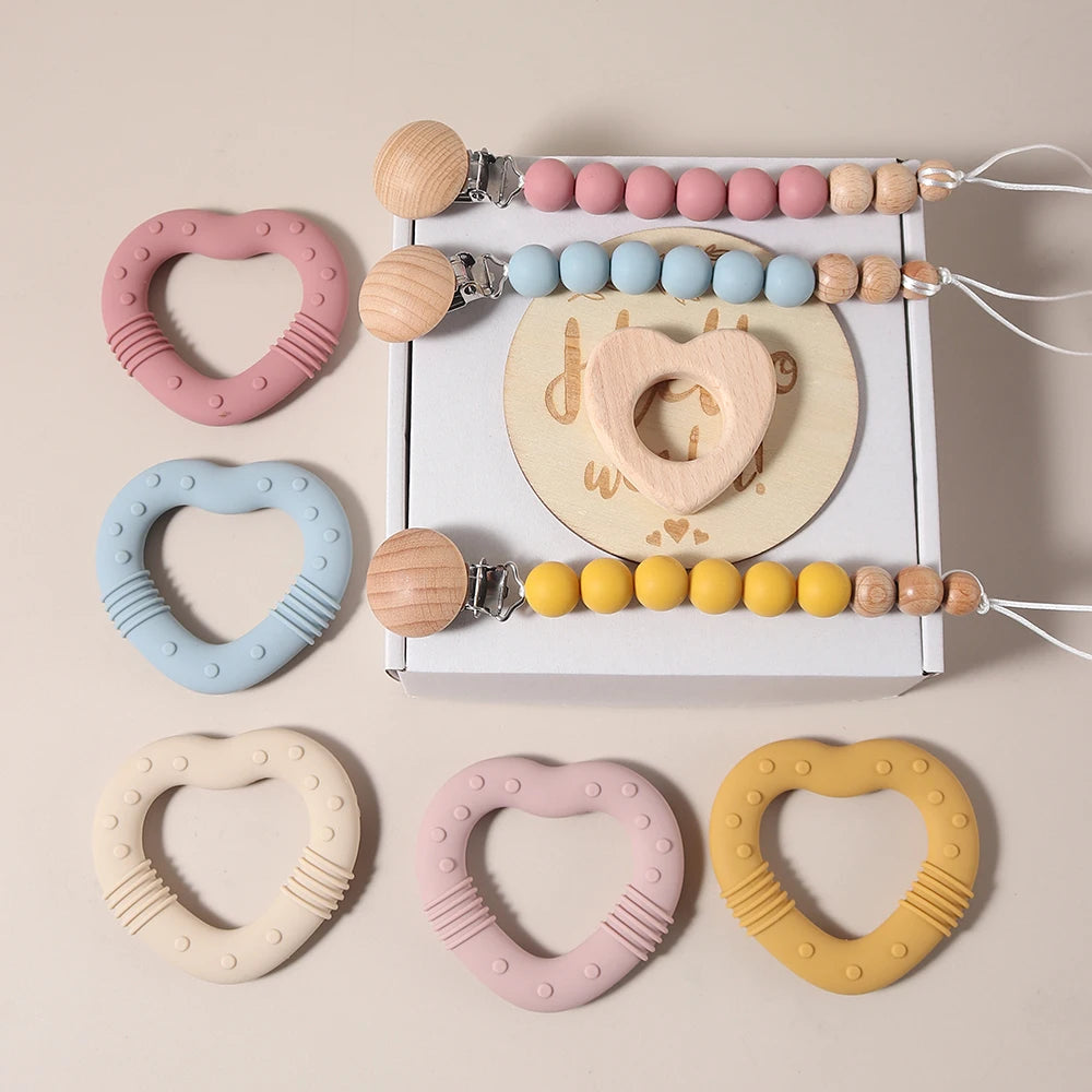 Baby gift set heart
