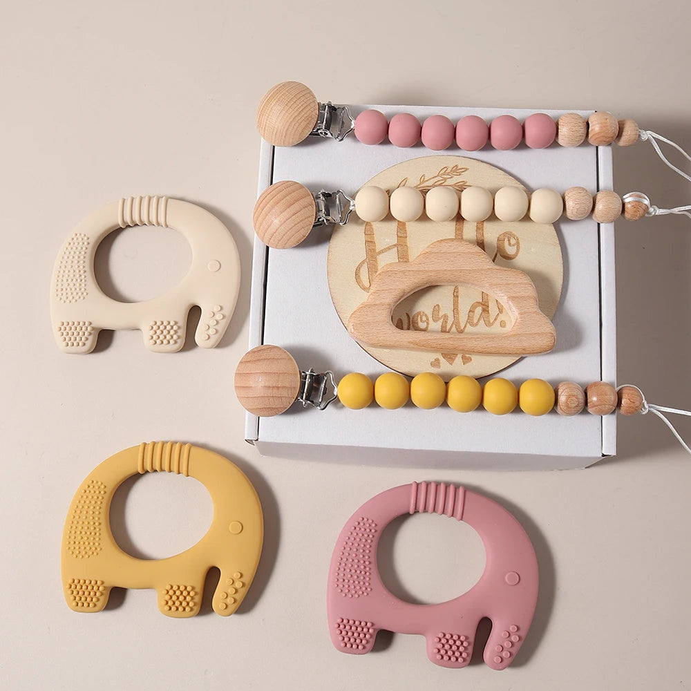 Baby gift set elephant