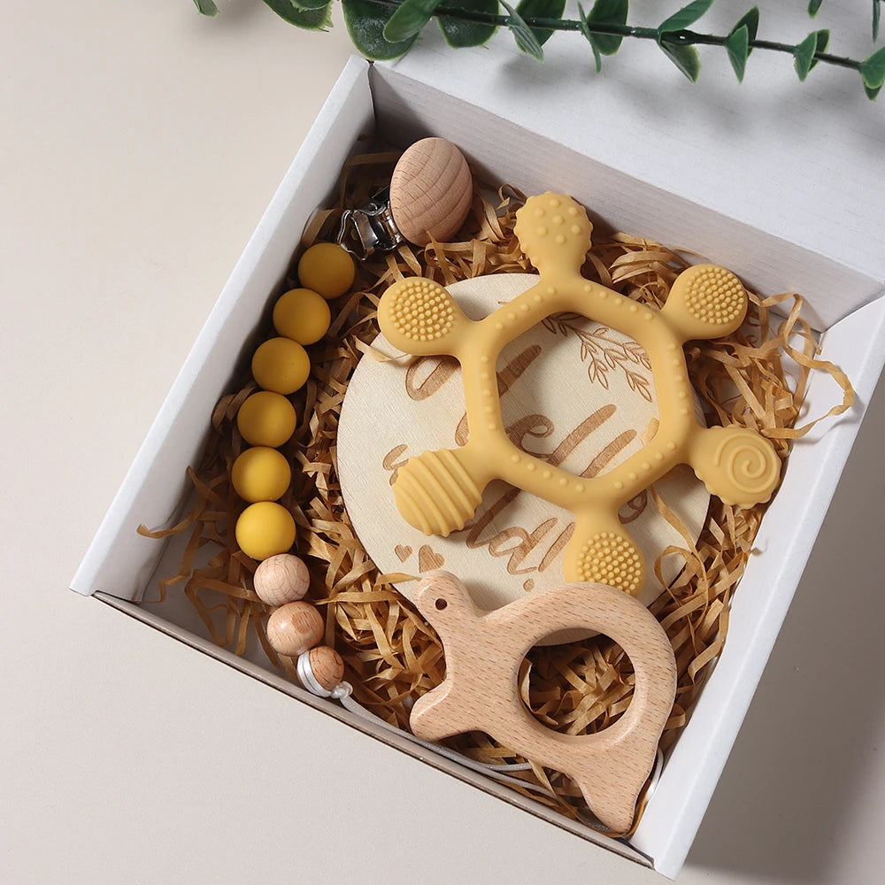 Baby gift set wheel