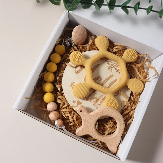Baby gift set wheel