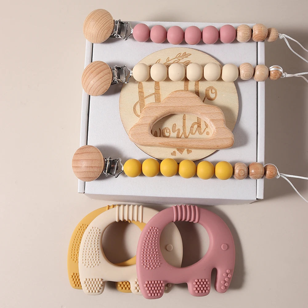Baby gift set elephant
