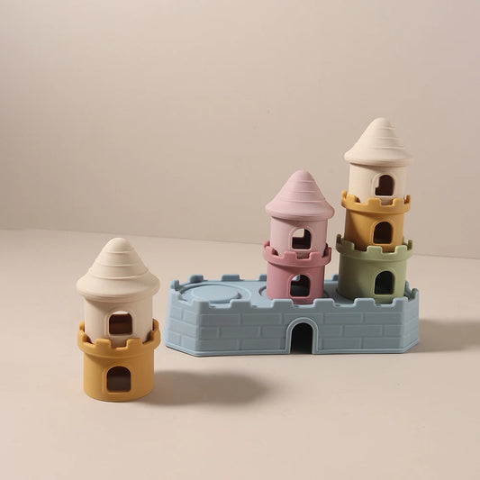 Silicone Castle Stacking Toy
