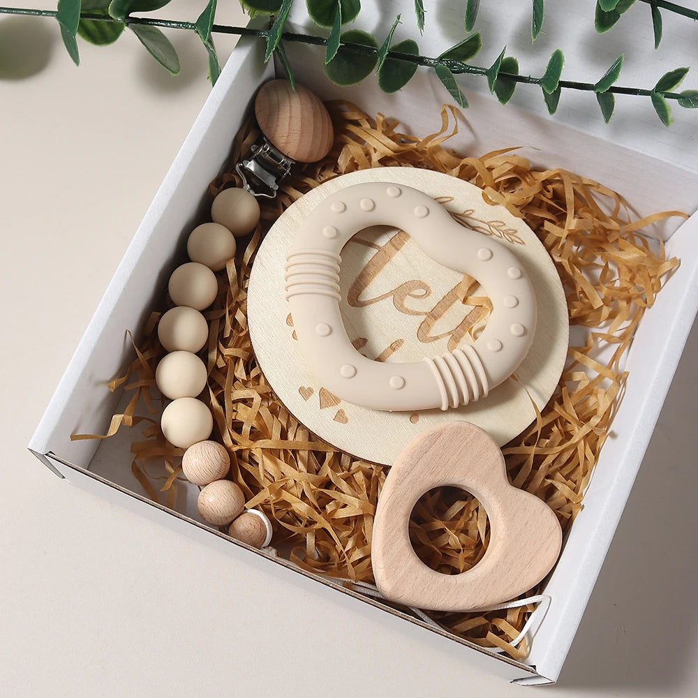 Baby gift set heart