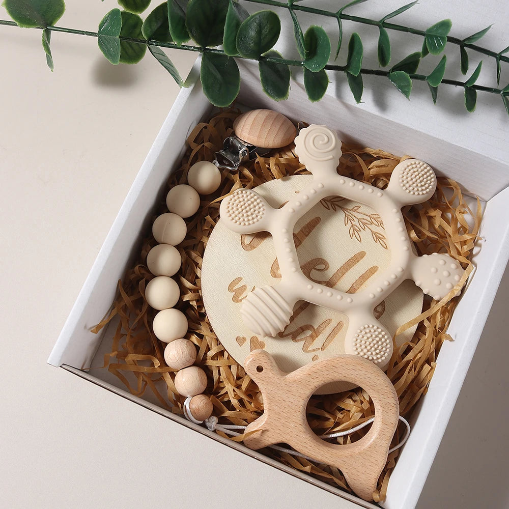Baby gift set wheel