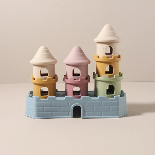 Silicone Castle Stacking Toy