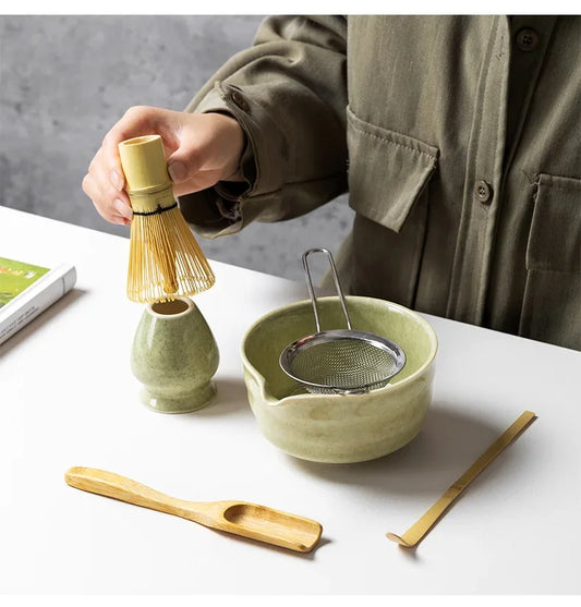 Matcha Set Ceramic Tranditional