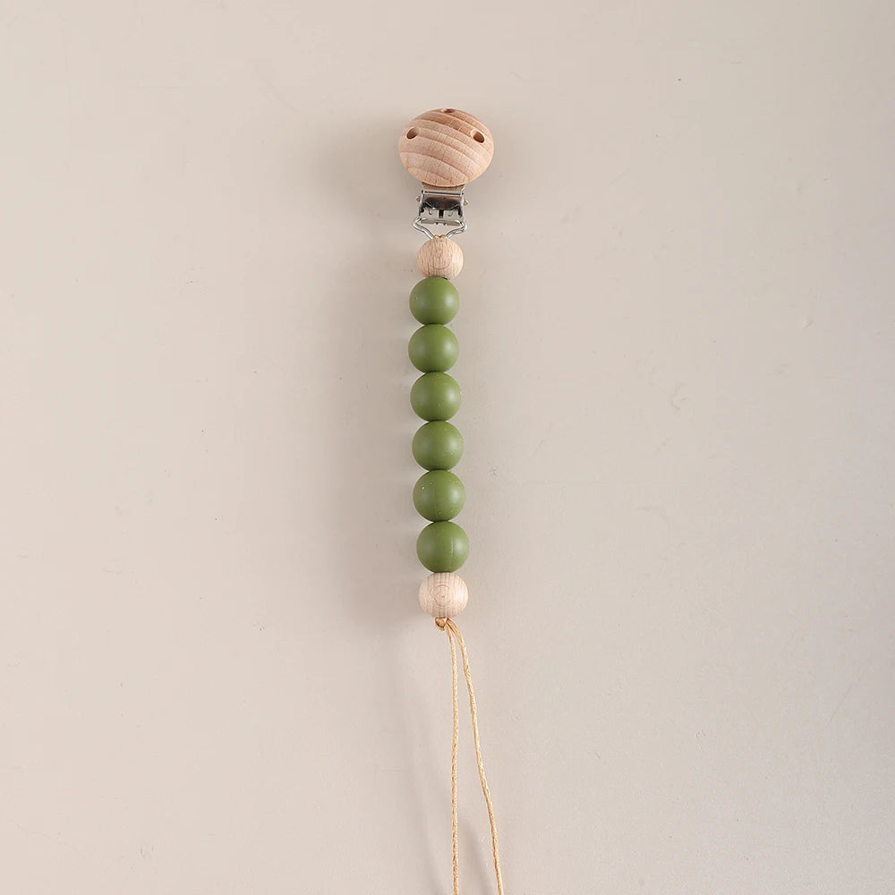 Pacifier chain with beads