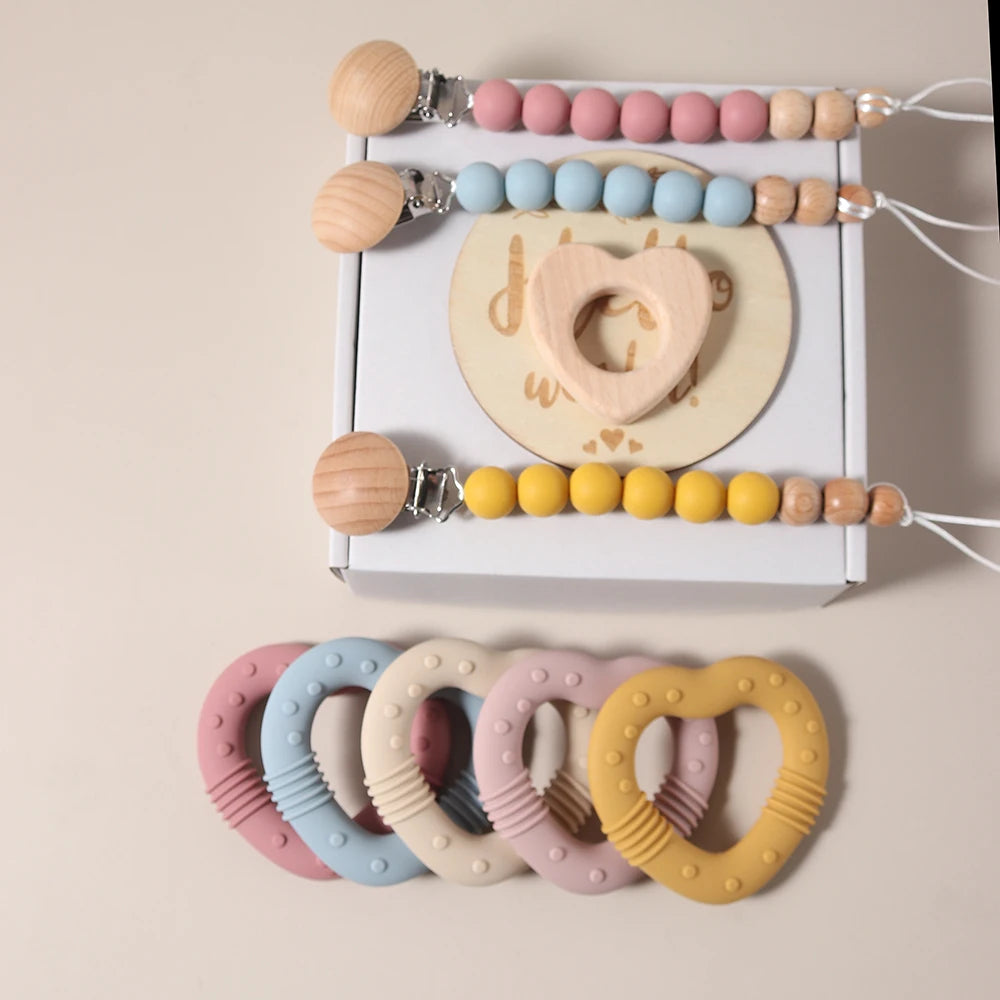 Baby gift set heart