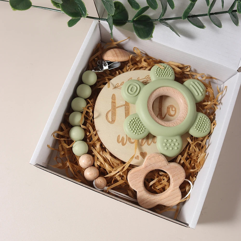 Baby gift set flower