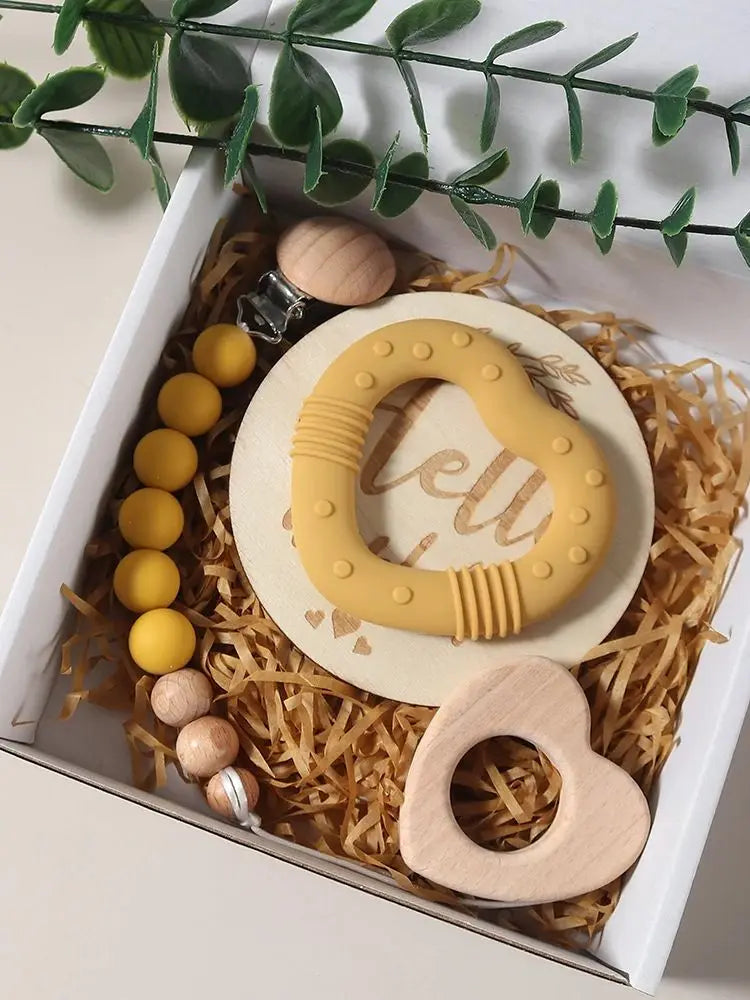 Baby gift set heart