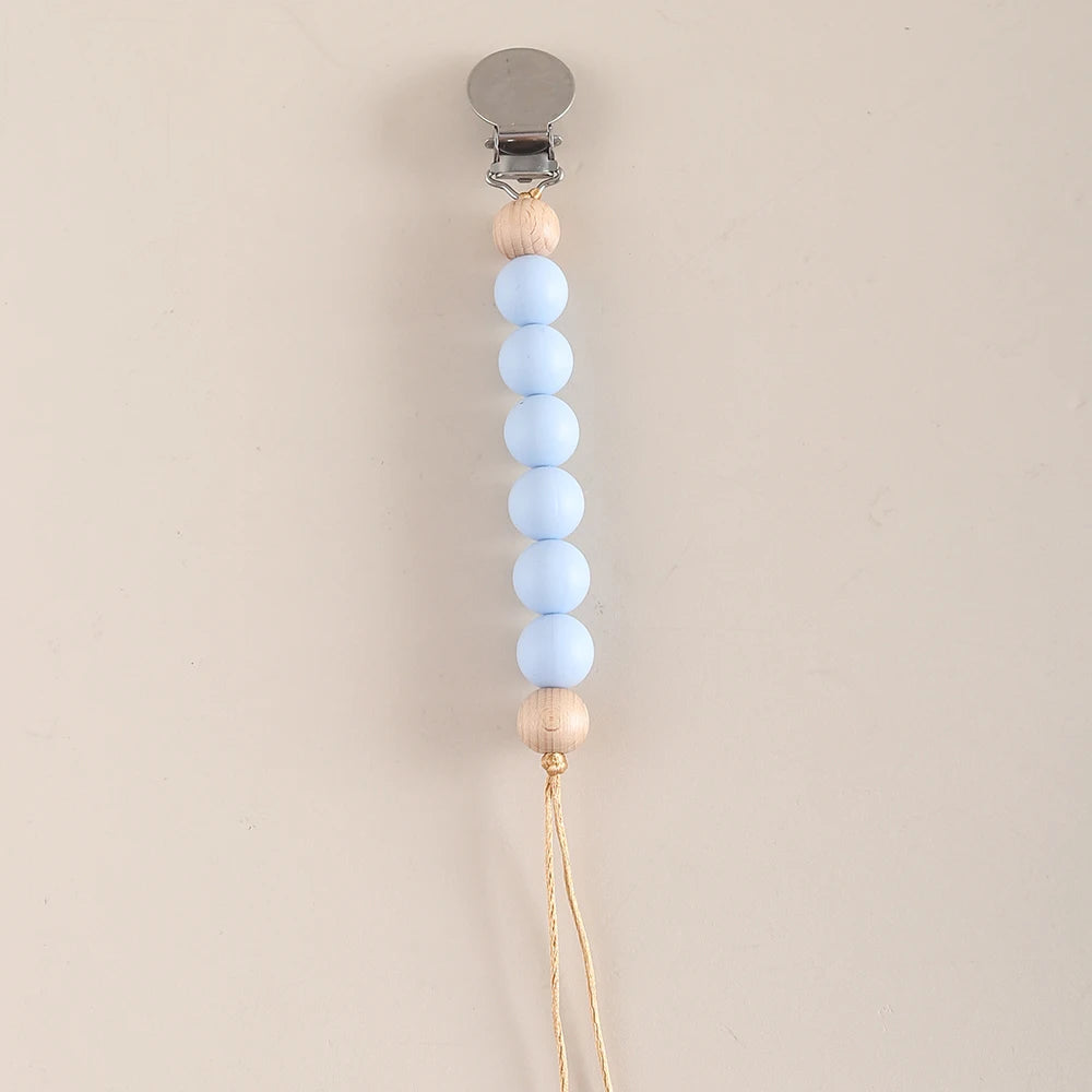 Pacifier chain with beads